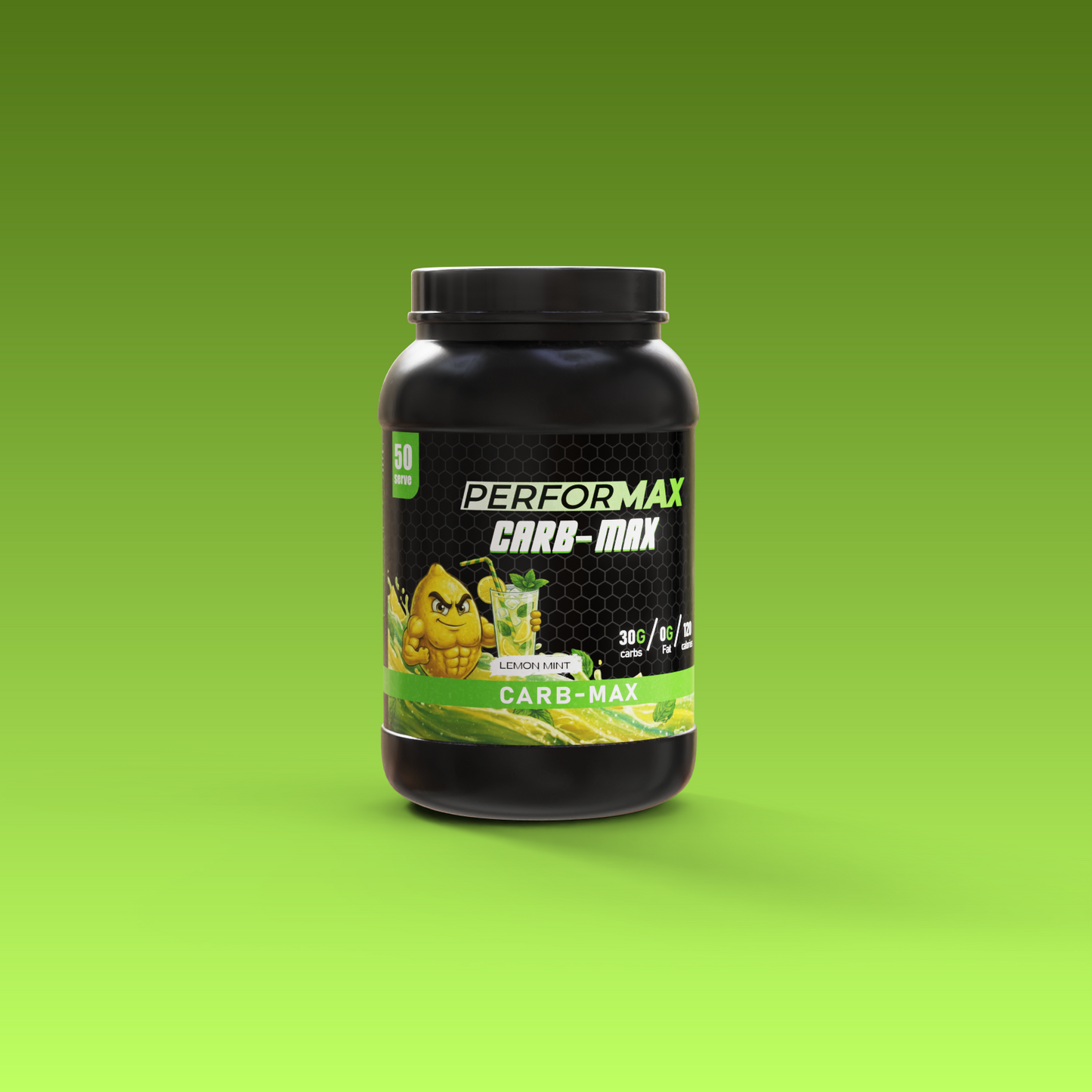 PerforMax CARB-MAX – Lemon Mint Flavour 🍋🌿
