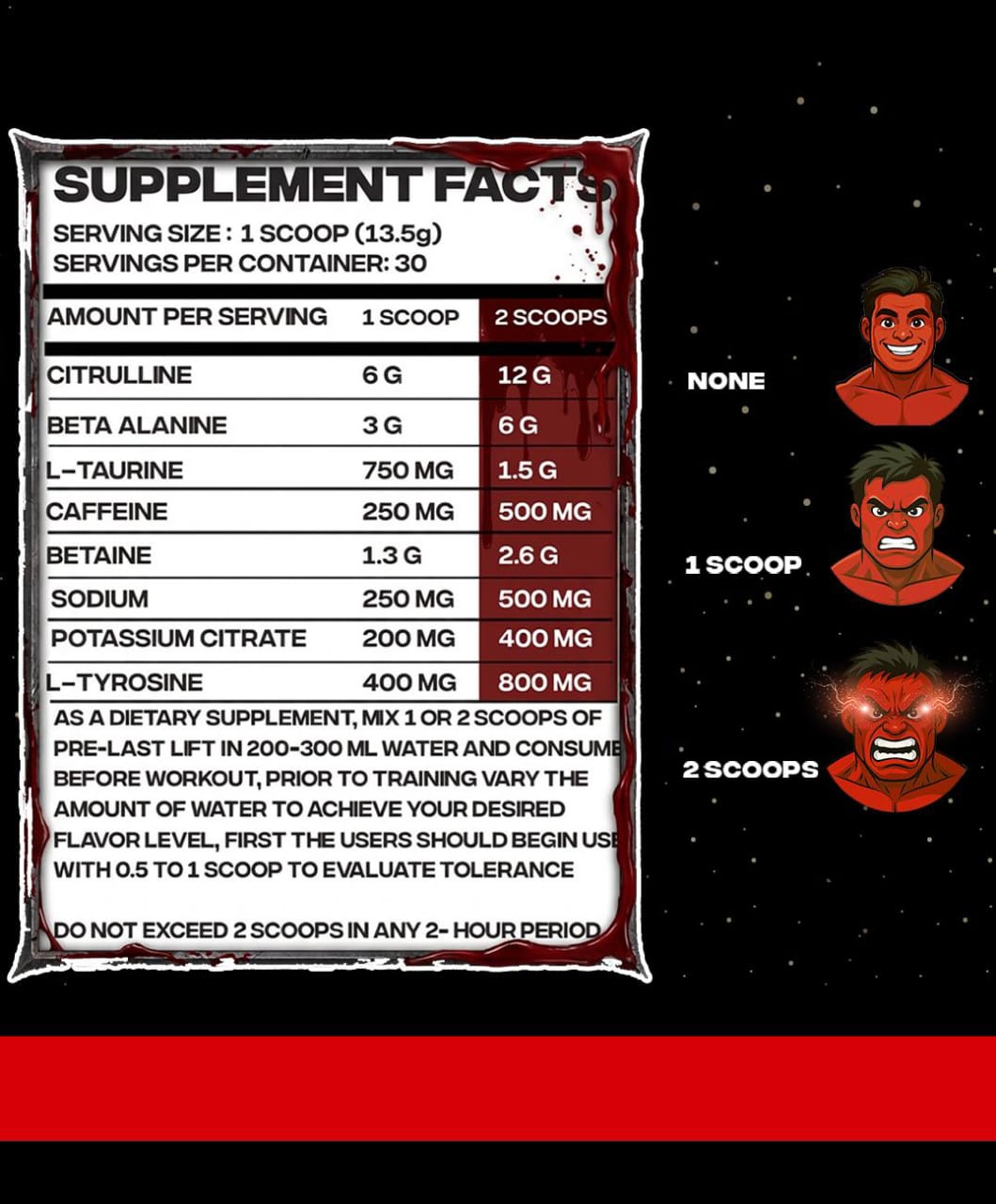 3ENAB / RUSH PRE-WORKOUT