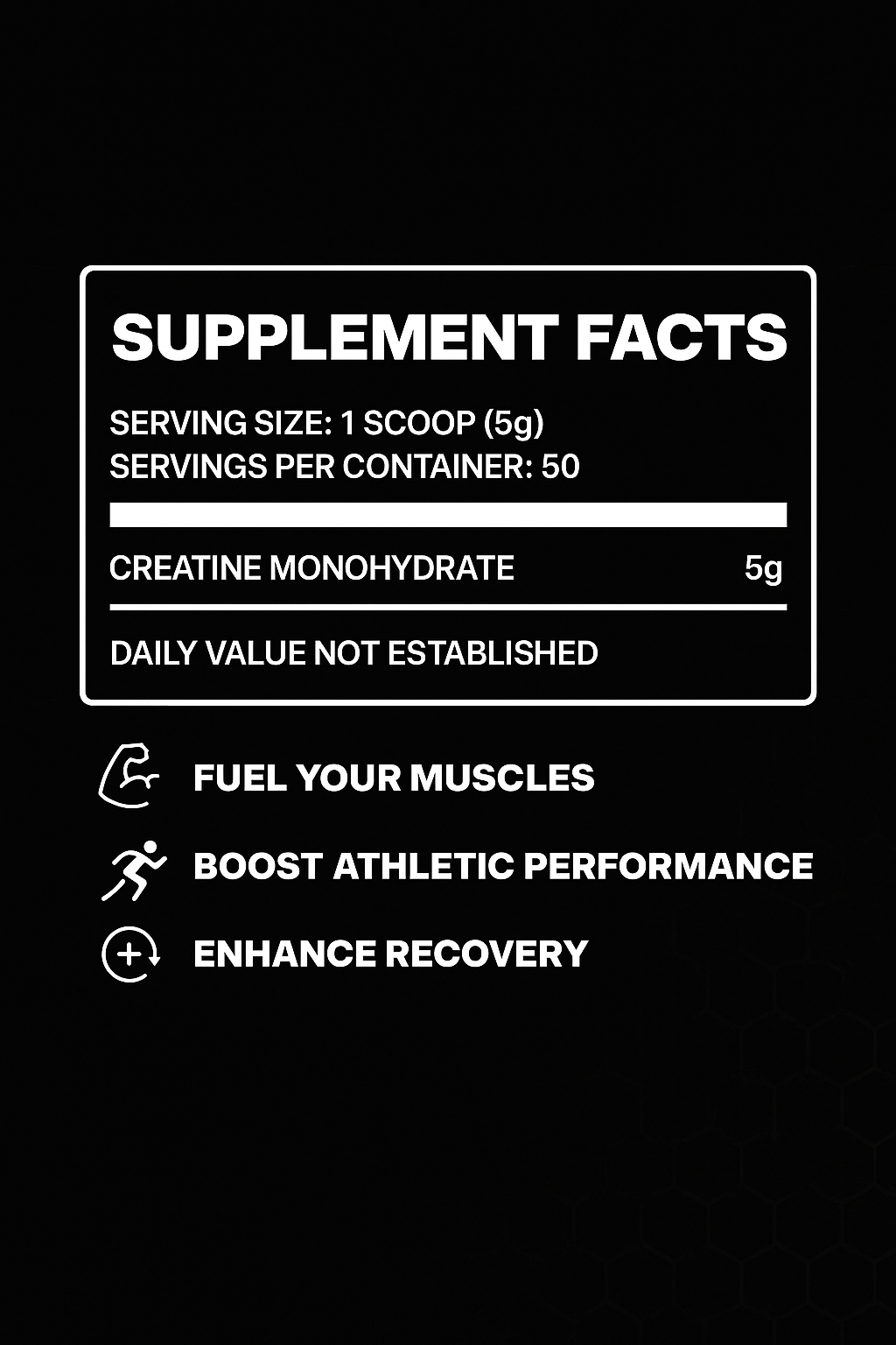 Performax Creatine Monohydrate 50serv