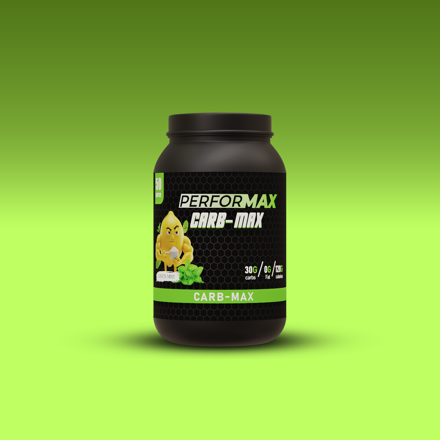 PerforMax CARB-MAX – Lemon Mint Flavour 🍋🌿