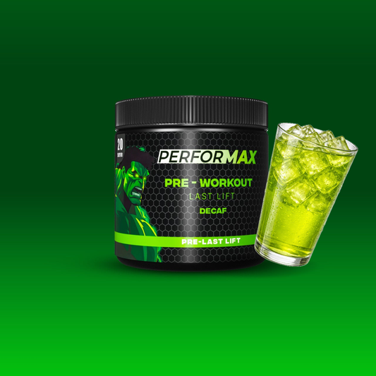 Performax Last lift  Pre-workout ( Green Apple Decaf )