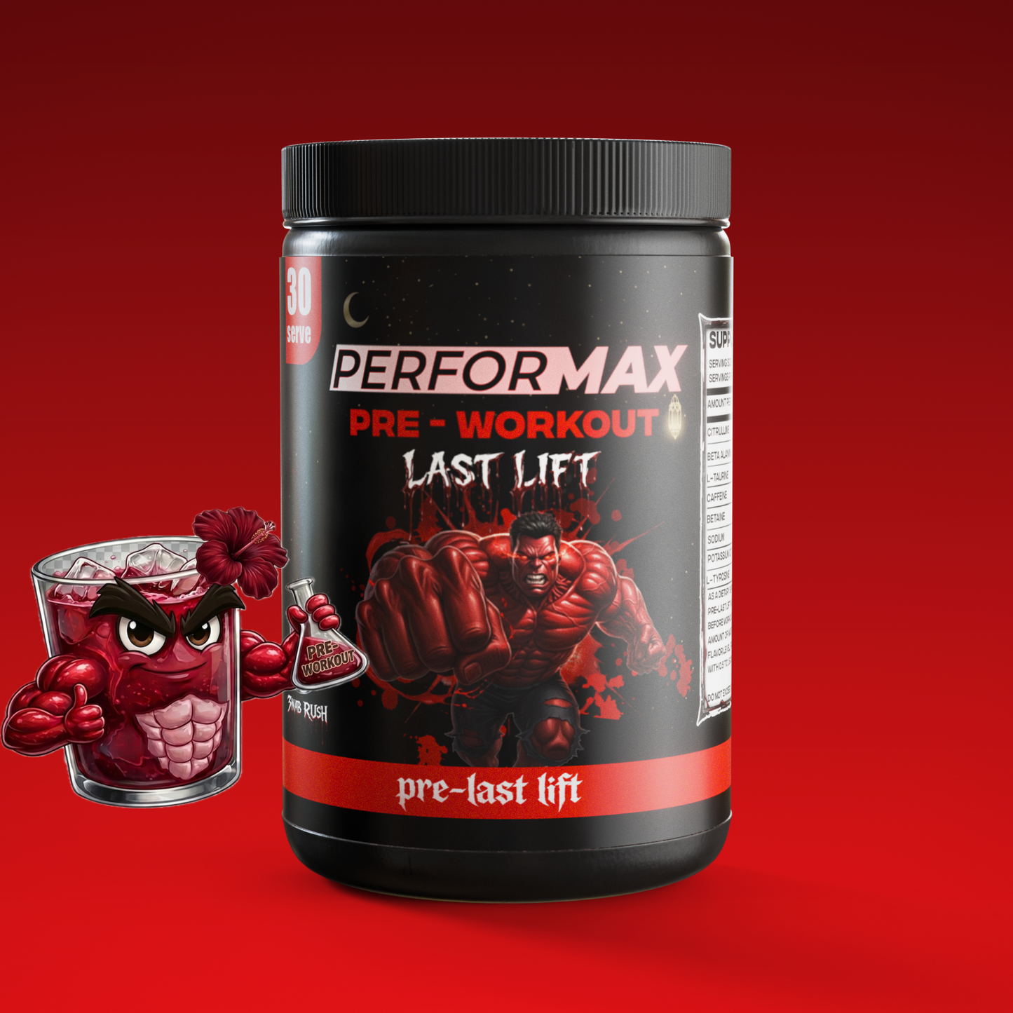 3ENAB / RUSH PRE-WORKOUT