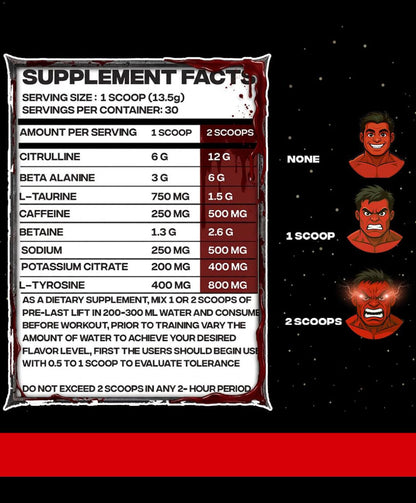 3ENAB / RUSH PRE-WORKOUT
